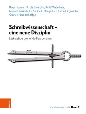 cover image of Schreibwissenschaft--eine neue Disziplin